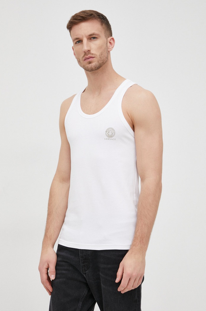 Versace t-shirt biały AUU01012