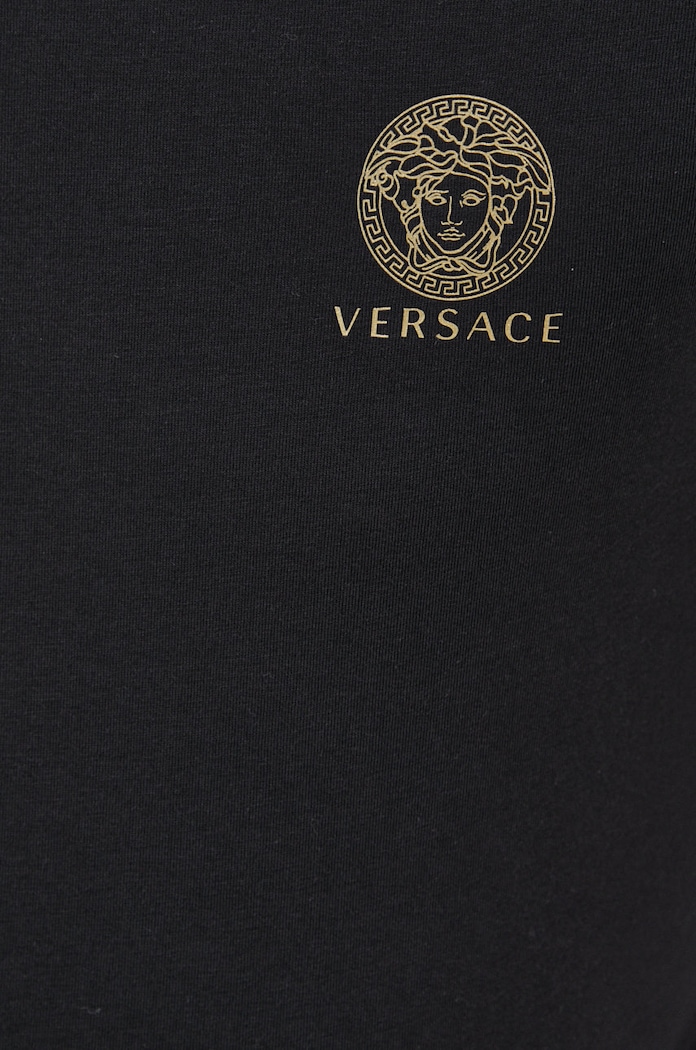 Μπλουζάκι Versace AUU01004 μαύρο