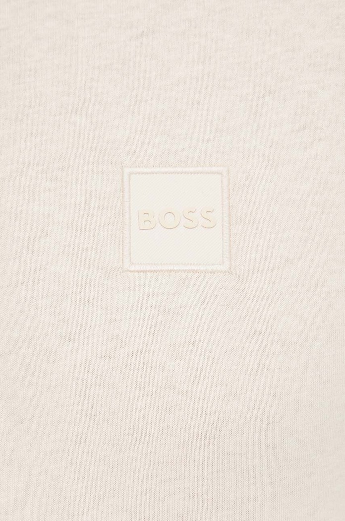 BOSS Orange t-shirt bawełniany pomarańczowy 50472584