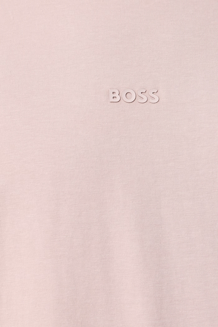 T-shirt da uomo con cotone TChup BOSS Orange beige 50473278