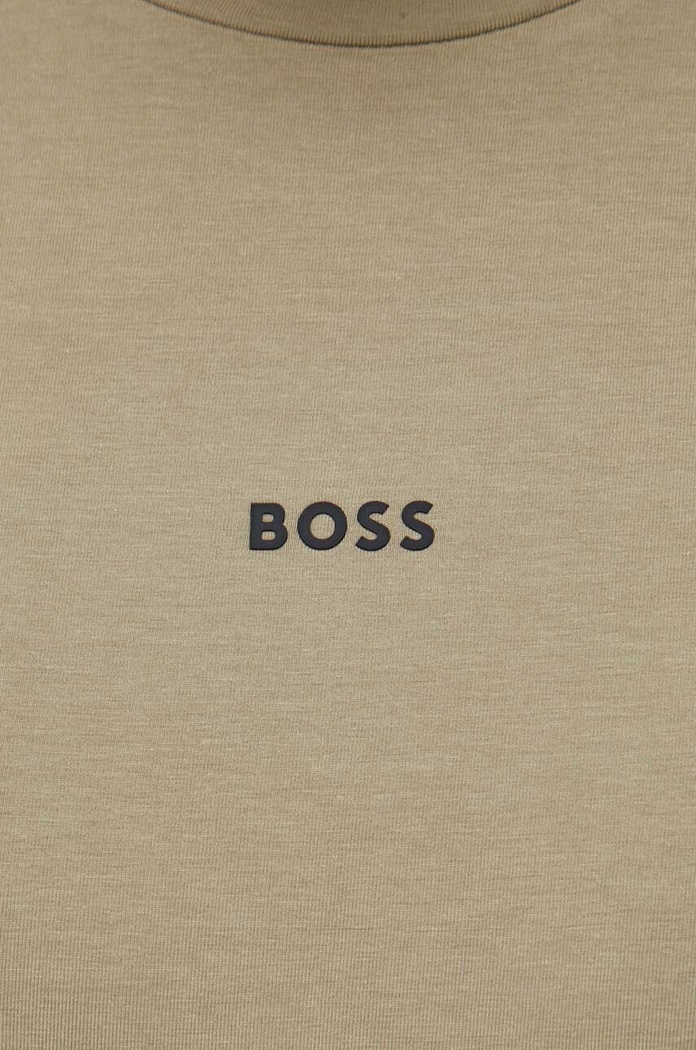 BOSS Orange t-shirt ανδρικό με βαμβάκι TChup 50473278 πράσινο