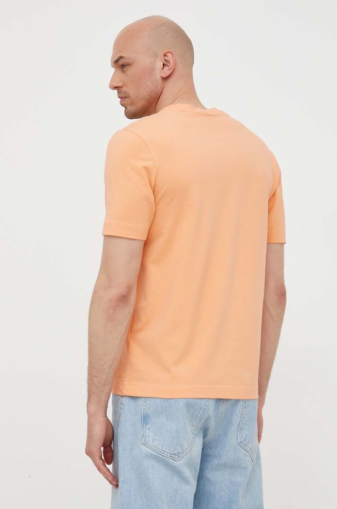 Ρούχα BOSS Orange t-shirt ανδρικό με βαμβάκι TChup 50473278 πορτοκαλί