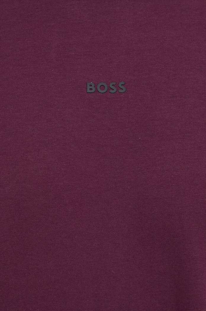 BOSS Orange t-shirt ανδρικό με βαμβάκι TChup μωβ 50473278