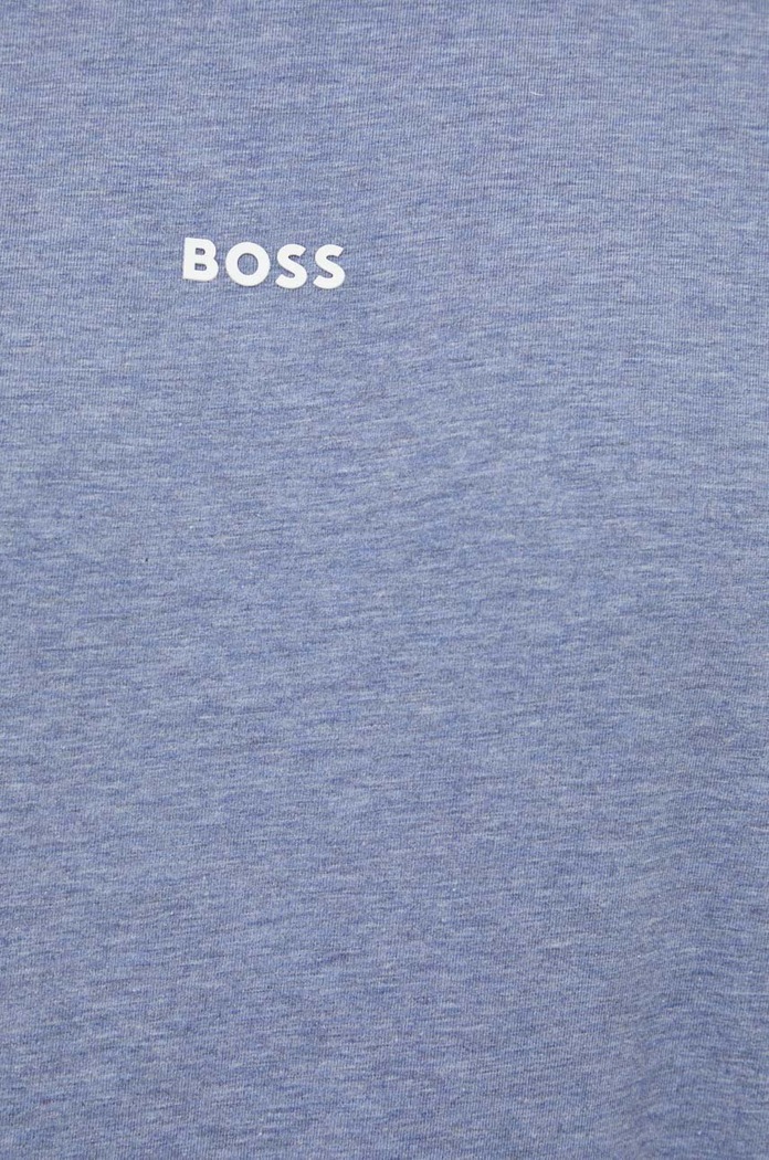 BOSS Orange t-shirt ανδρικό με βαμβάκι TChup 50473278 μωβ