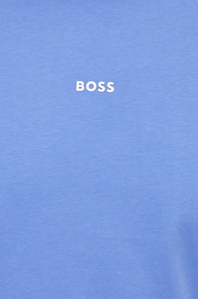 BOSS Orange tričko pánské s bavlnou TChup modrá 50473278