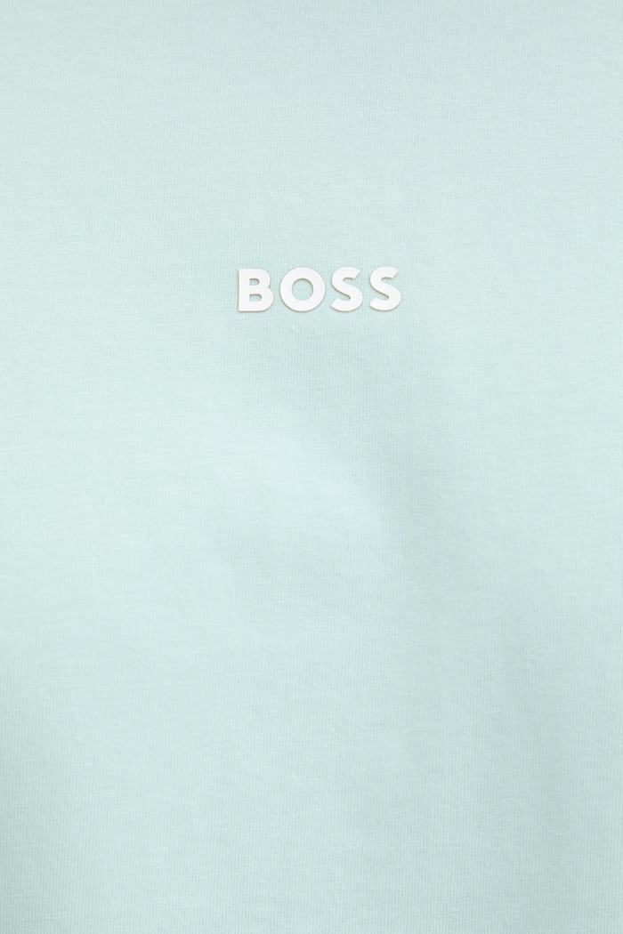 BOSS Orange tricou bărbătesc cu bumbac TChup 50473278 turcoaz