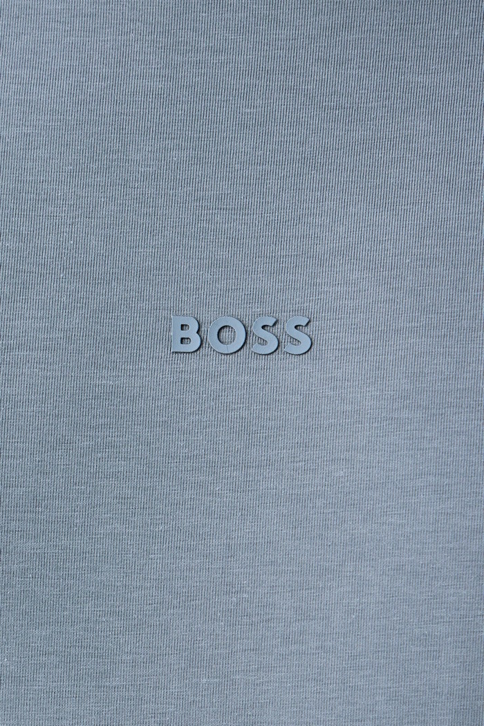 T-shirt męski z bawełną TChup BOSS Orange niebieski 50473278