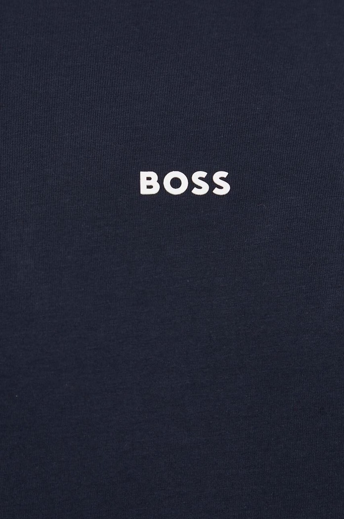 BOSS Orange t-shirt ανδρικό με βαμβάκι TChup σκούρο μπλε 50473278