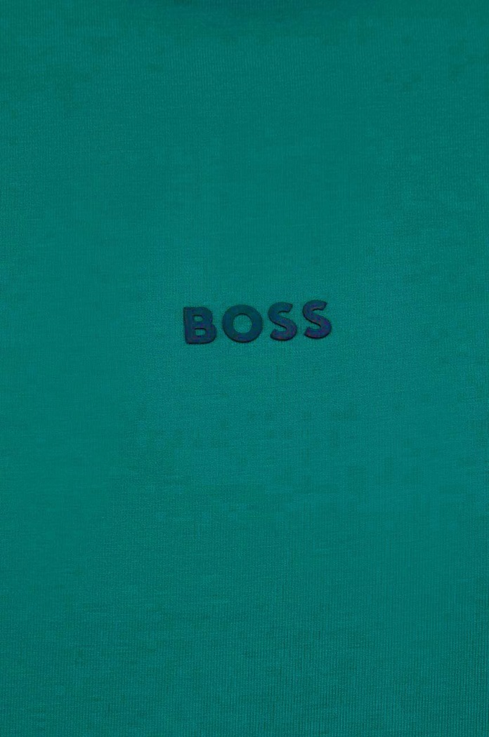 BOSS Orange T-shirt męski z bawełną TChup 50473278 zielony