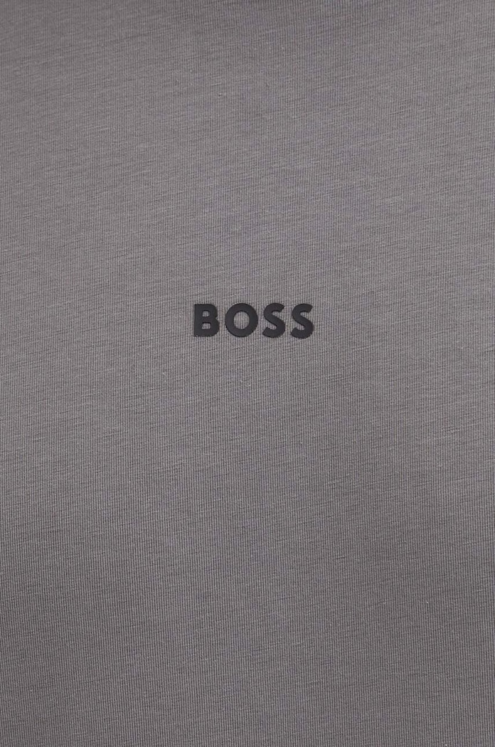 BOSS Orange tričko pánské s bavlnou TChup šedá 50473278