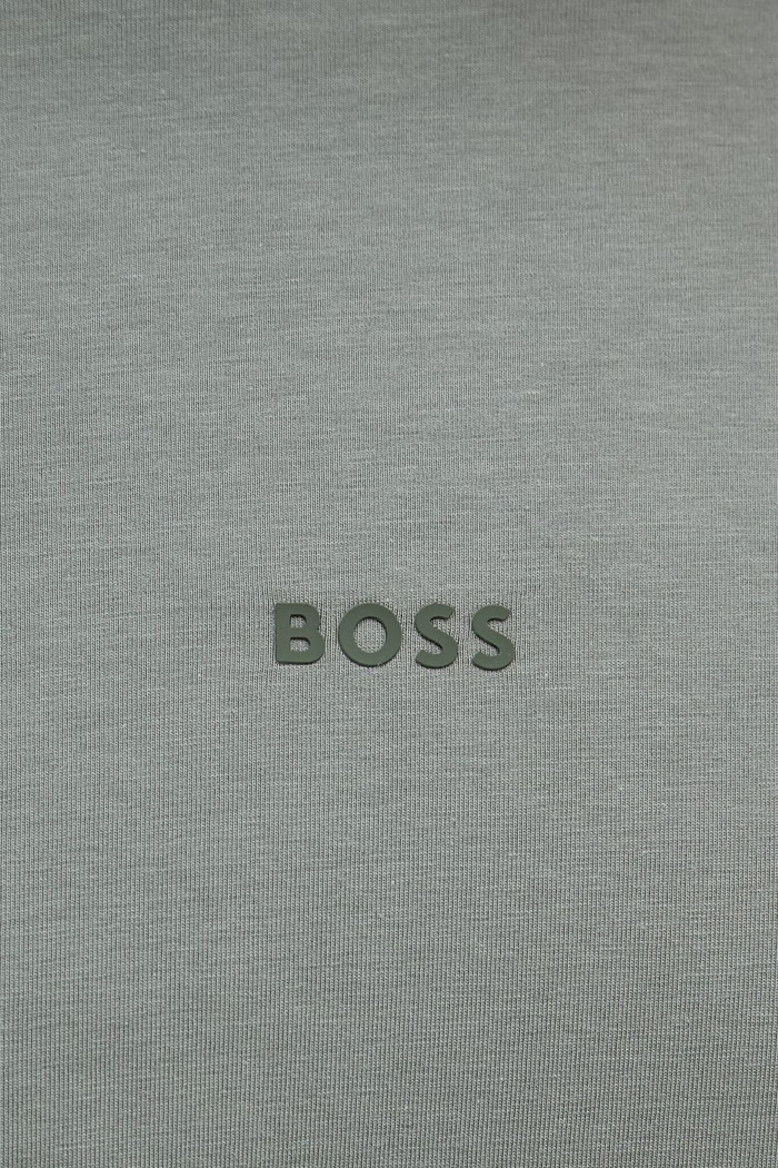 BOSS Orange tricou bărbătesc cu bumbac TChup 50473278 verde