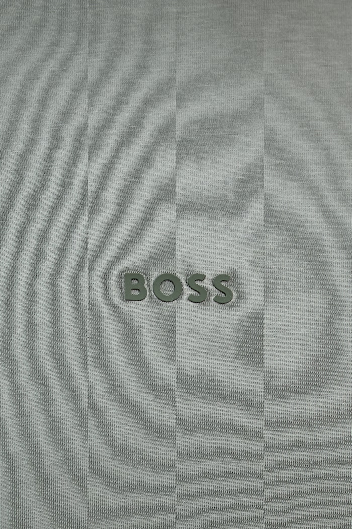 BOSS Orange tricou bărbătesc cu bumbac TChup 50473278 verde