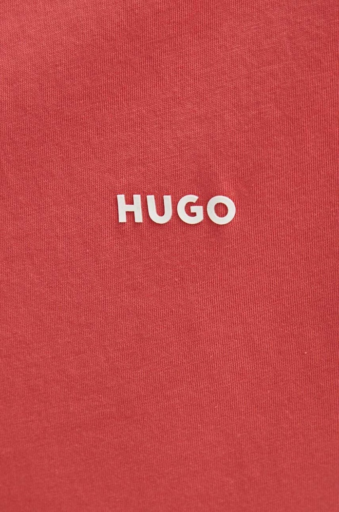 HUGO tricou bărbătesc din bumbac Dero222 rosu 50466158