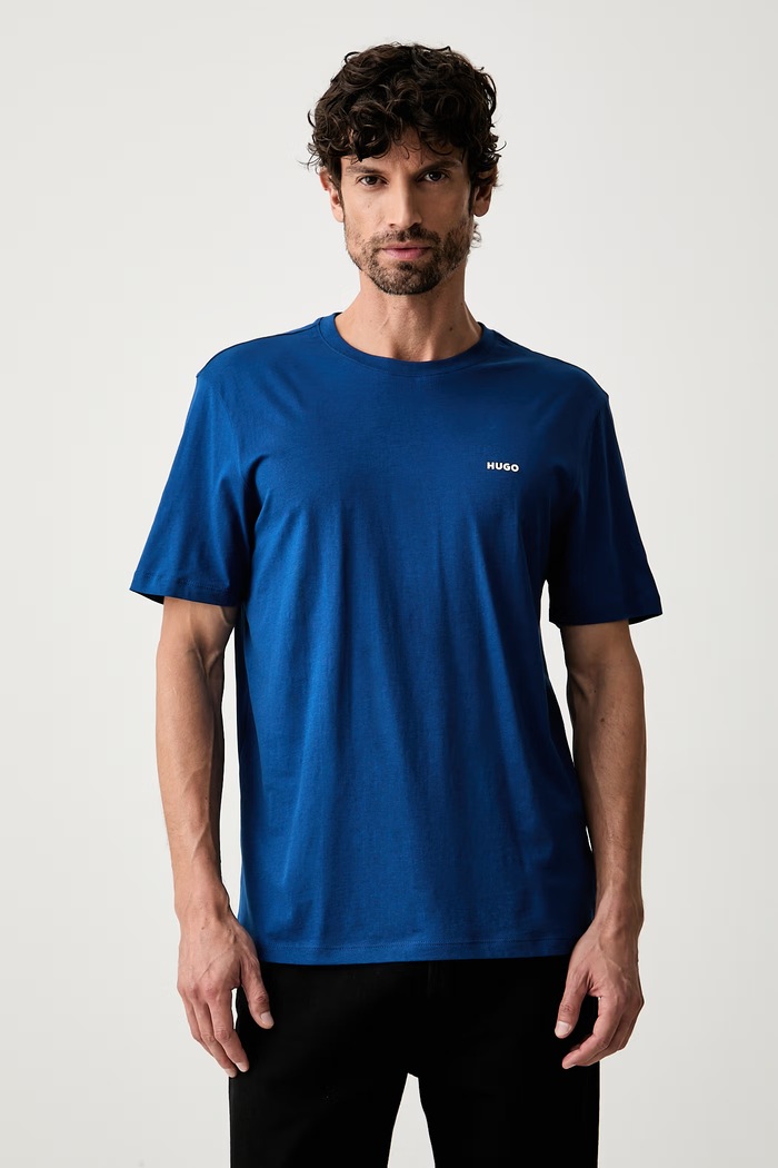 HUGO tricou pentru bărbați, din bumbac Dero222 albastru 50466158