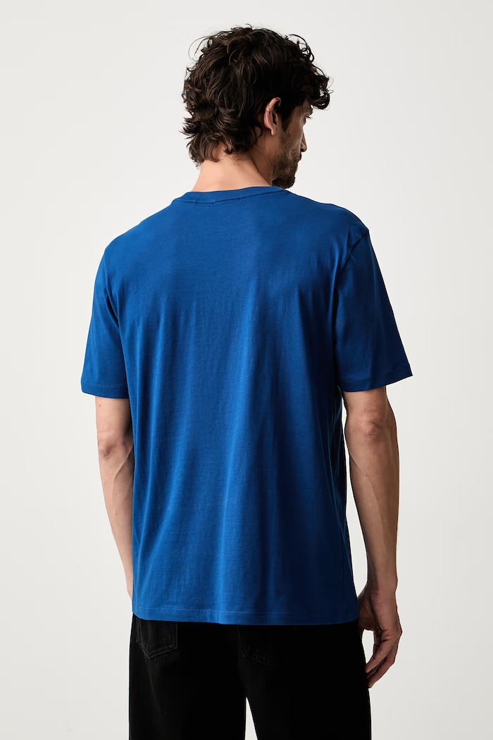 Îmbrăcăminte HUGO tricou pentru bărbați, din bumbac Dero222 50466158 albastru