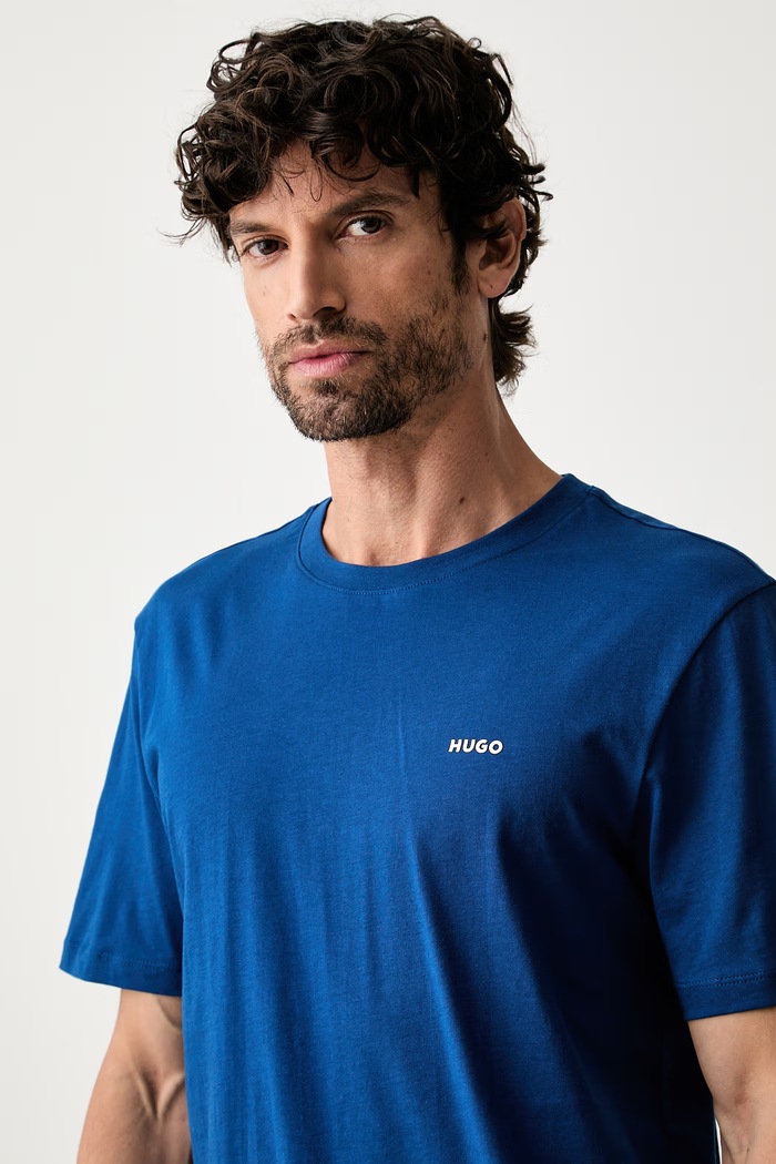 HUGO tricou pentru bărbați, din bumbac Dero222 albastru 50466158