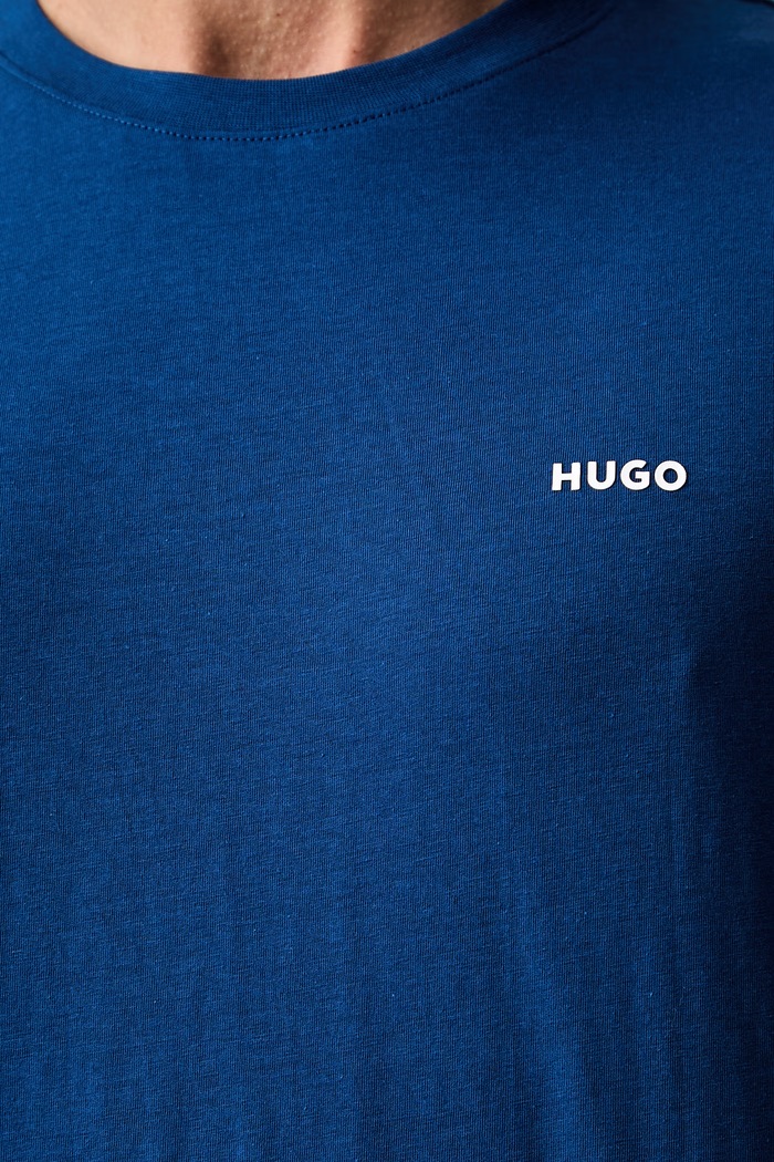 HUGO tricou pentru bărbați, din bumbac Dero222 50466158 albastru