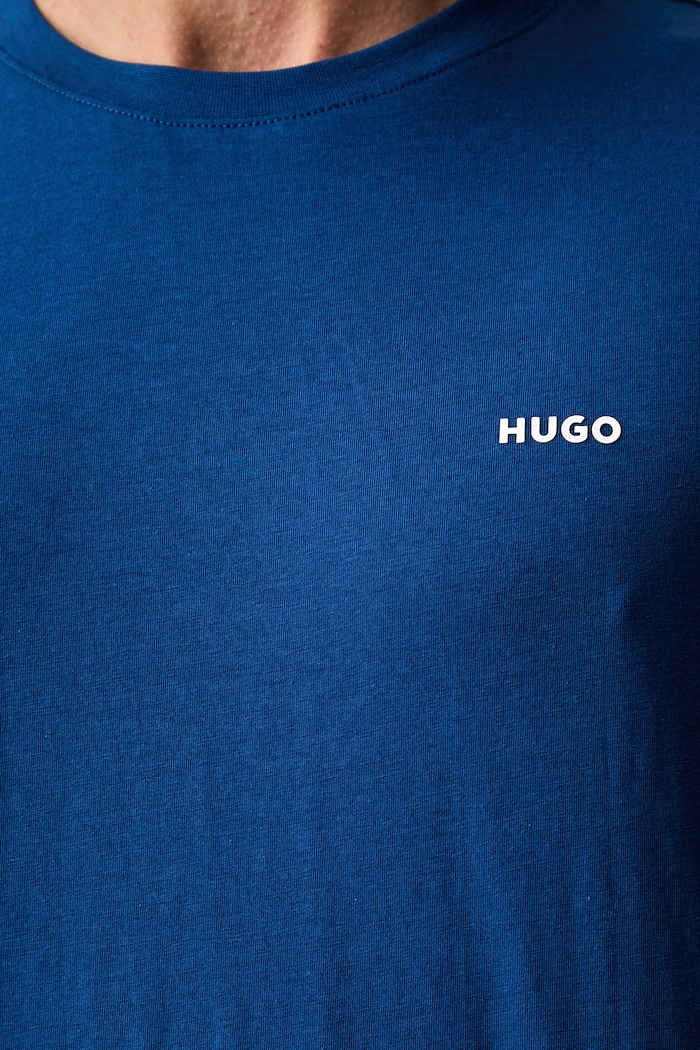 HUGO tricou pentru bărbați, din bumbac Dero222 50466158 albastru