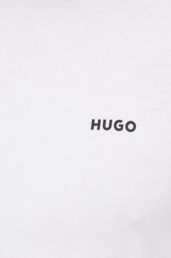 HUGO tričko pánské bavlněné Dero222 50466158 bílá