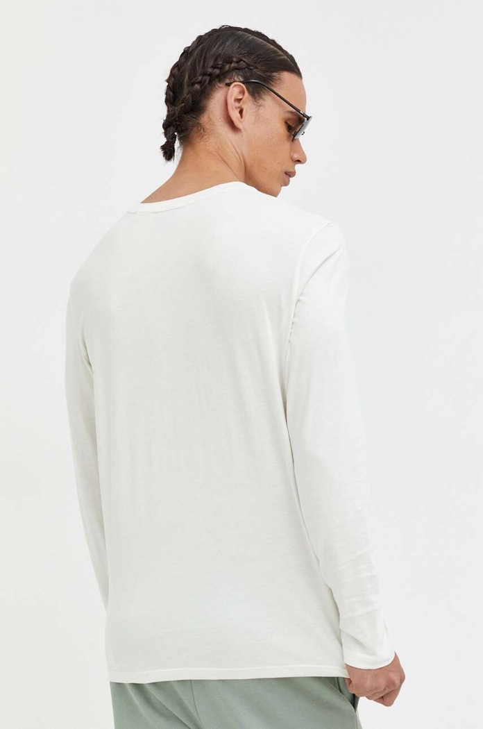 Odzież HUGO longsleeve bawełniany 50466159 zielony
