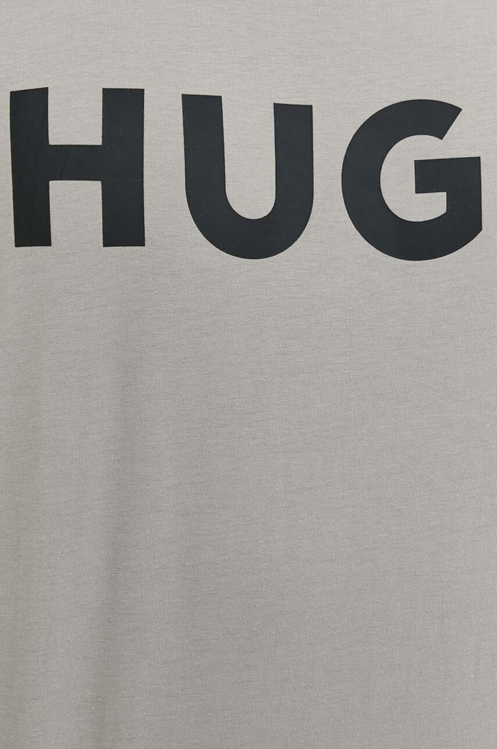 HUGO T-shirt męski bawełniany Dulivio 50467556 szary
