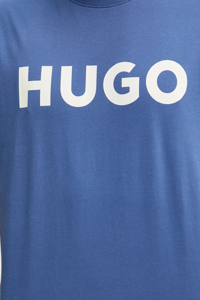 HUGO tričko pánske bavlnené Dulivio 50467556 fialová