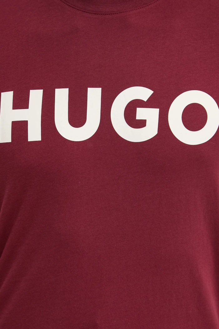 HUGO tričko pánske bavlnené Dulivio 50467556 červená