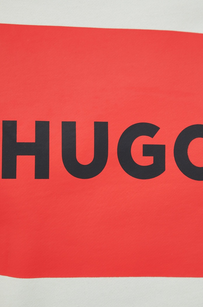 HUGO hanorac de bumbac 50467944 verde