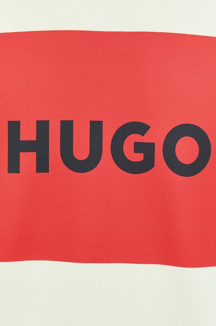 Bluza bawełniana 50467944 HUGO żółty 50467944