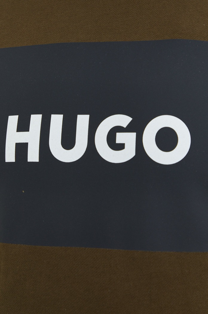 HUGO bluza bawełniana 50467944 50467944 zielony