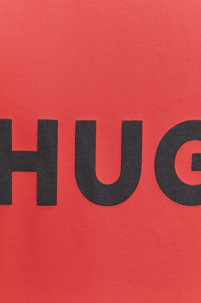 Βαμβακερό μπλουζάκι HUGO San Jared-C 50467952 γκρί