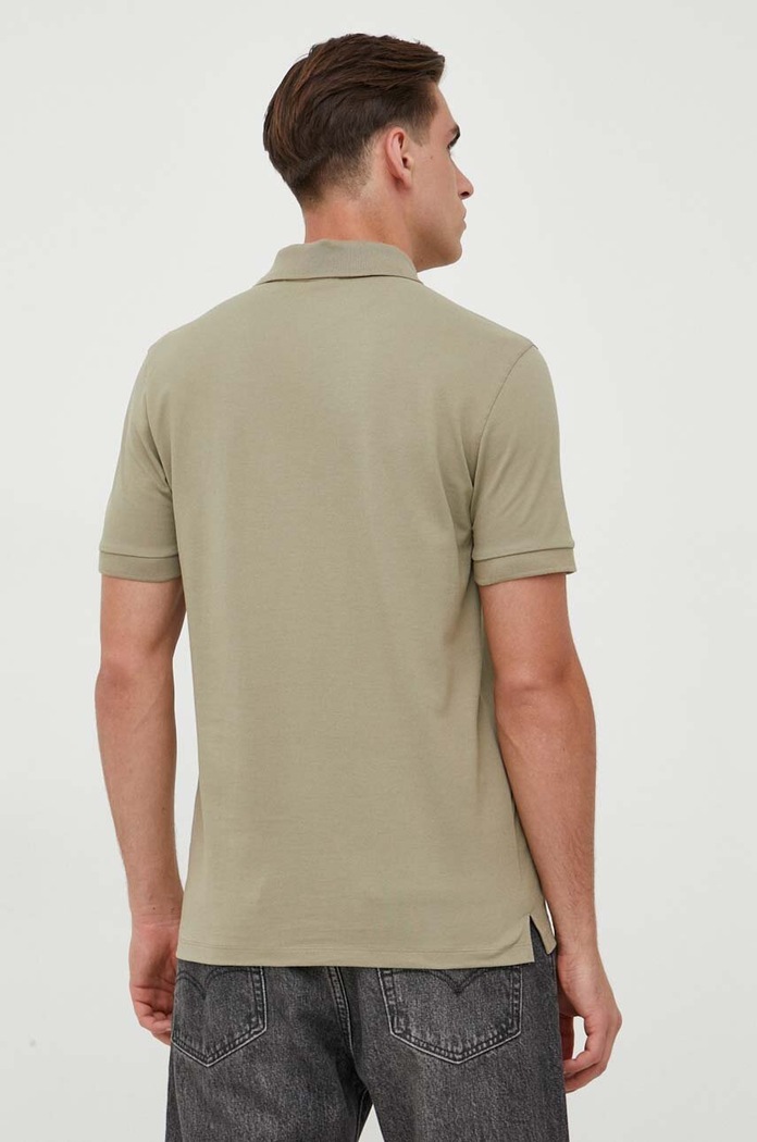 Odzież BOSS polo bawełniane 50468301 zielony