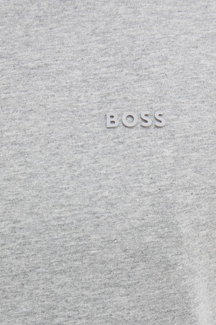 BOSS T-shirt męski bawełniany Thompson 01 50468347 szary
