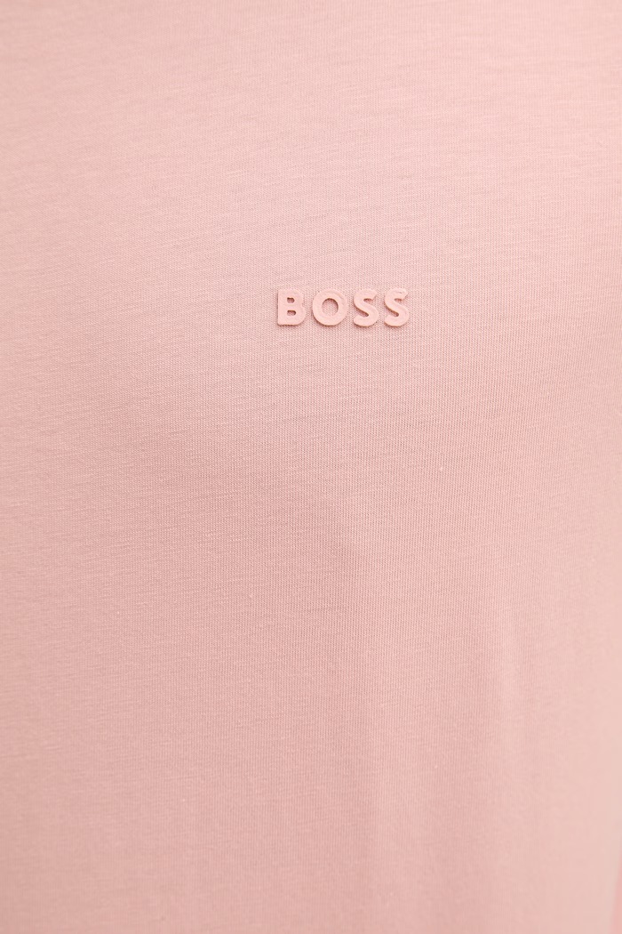 BOSS tričko pánske bavlnené Thompson 01 ružová 50468347