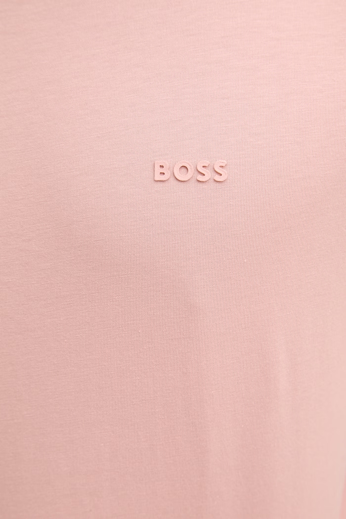 BOSS tričko pánske bavlnené Thompson 01 ružová 50468347