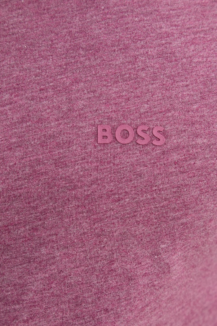 BOSS T-shirt męski bawełniany Thompson 01 50468347 różowy