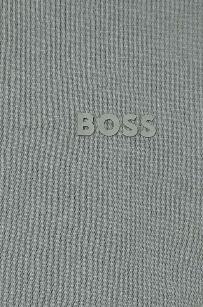 BOSS T-shirt męski bawełniany Thompson 01 50468347 zielony
