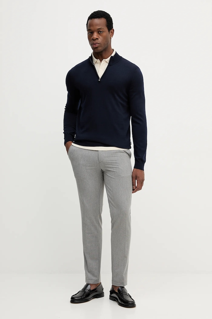 BOSS Polo de bumbac Pallas 50468362 bej AA00