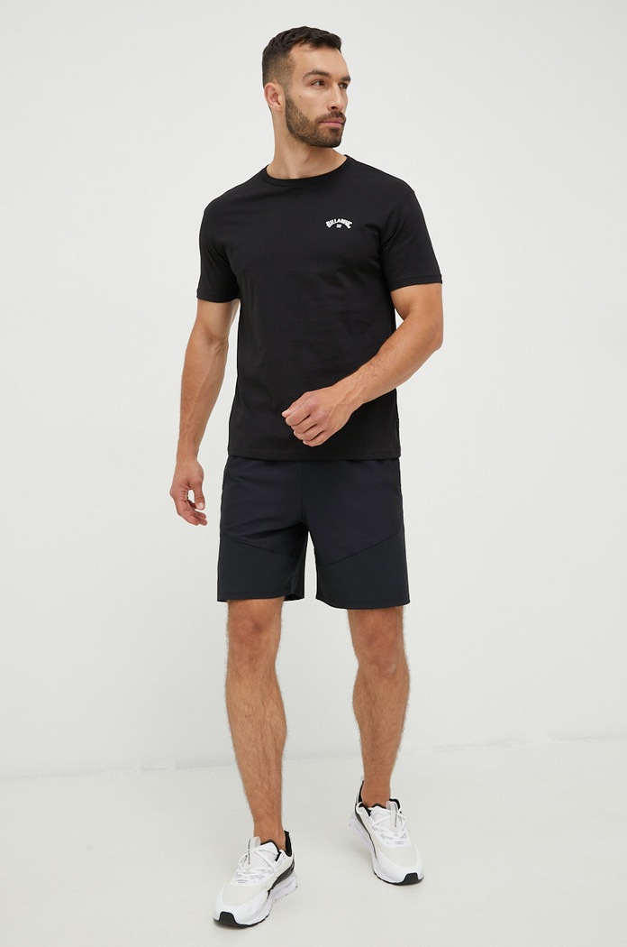 Billabong t-shirt bawełniany C1SS65BIP2 czarny AW22