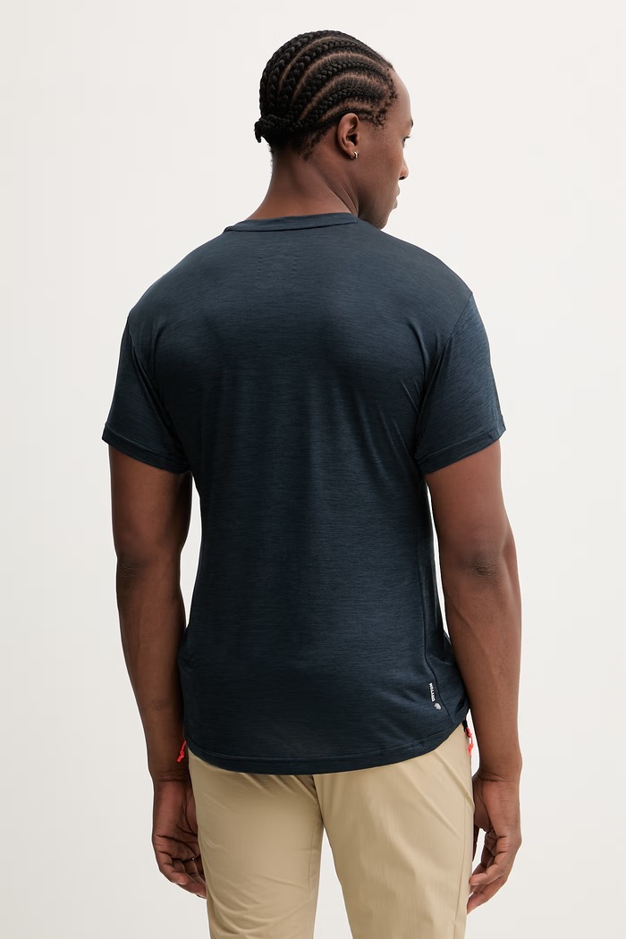 Îmbrăcăminte Salewa tricou sport Puez Melange 00.0000026537 bleumarin