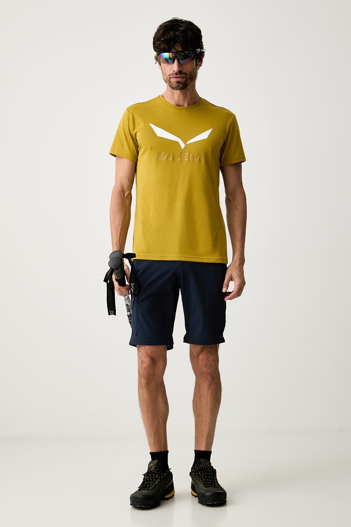 Salewa trekingové tričko pánske Solidlogo Dry 00.0000027018 žltá SS26