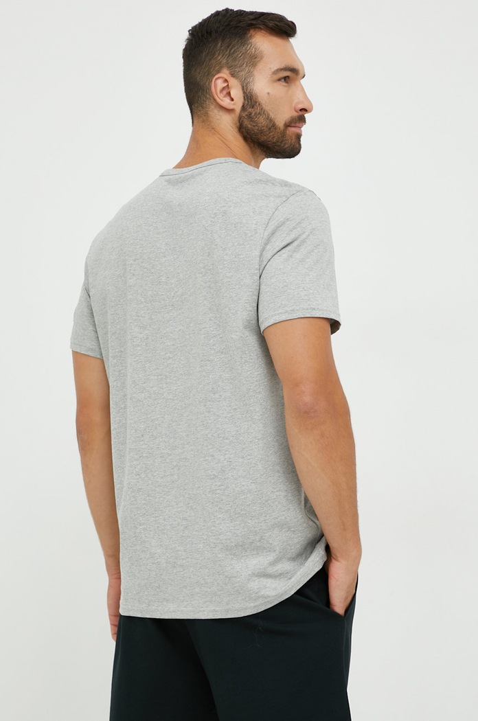 Odzież Calvin Klein Underwear t-shirt piżamowy bawełniany 000NM1959E.PPYY szary