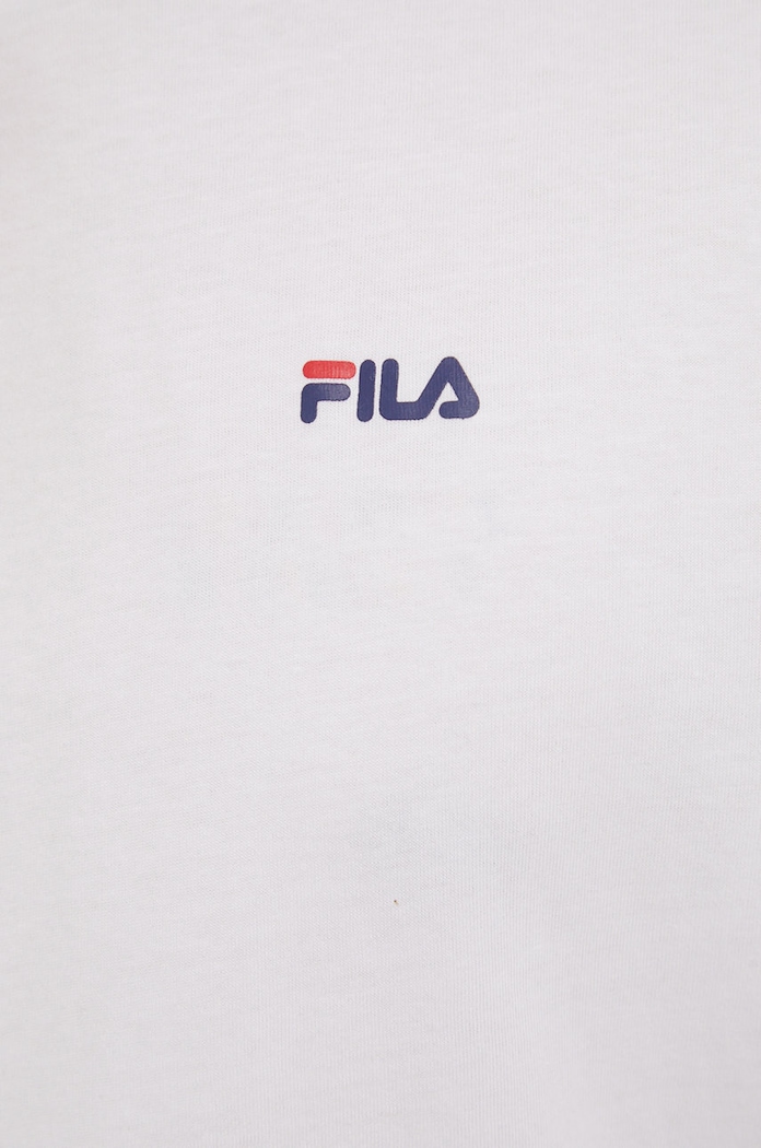 Βαμβακερό μπλουζάκι Fila Brod (2-pack) FAM0083
