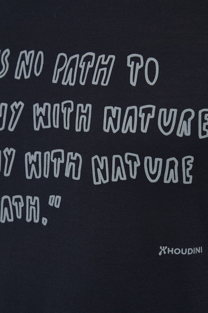 Houdini t-shirt Tree Message 231024 czarny