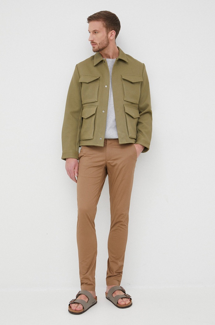 Bavlněné tričko Michael Kors 6S26C11011 šedá SS22