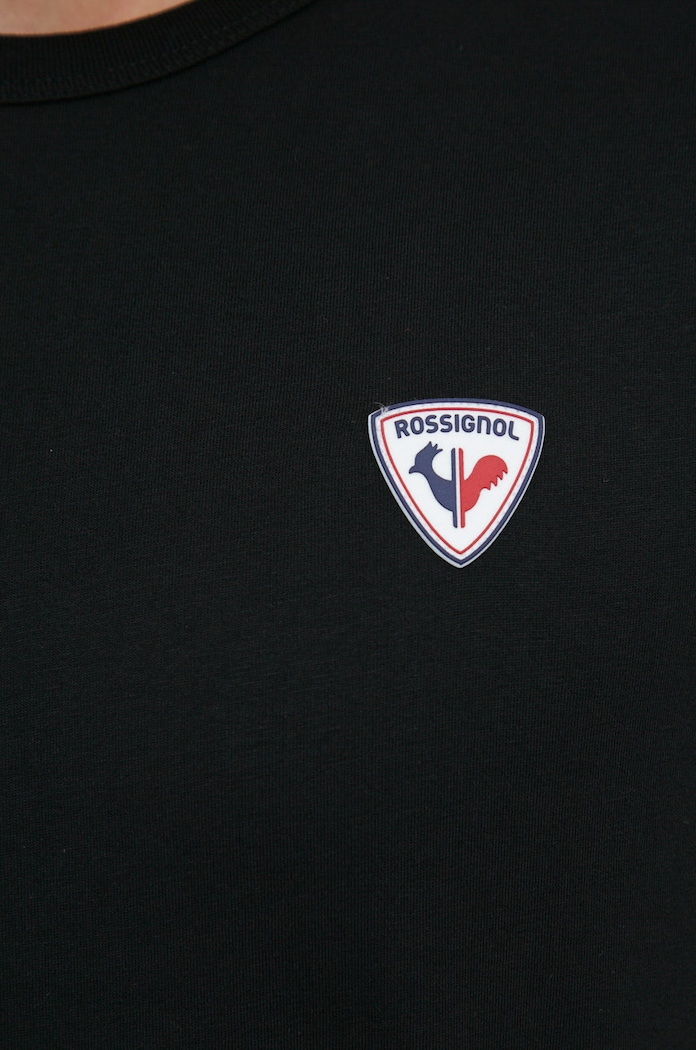 Bombažen t-shirt Rossignol RLKMY02 črna