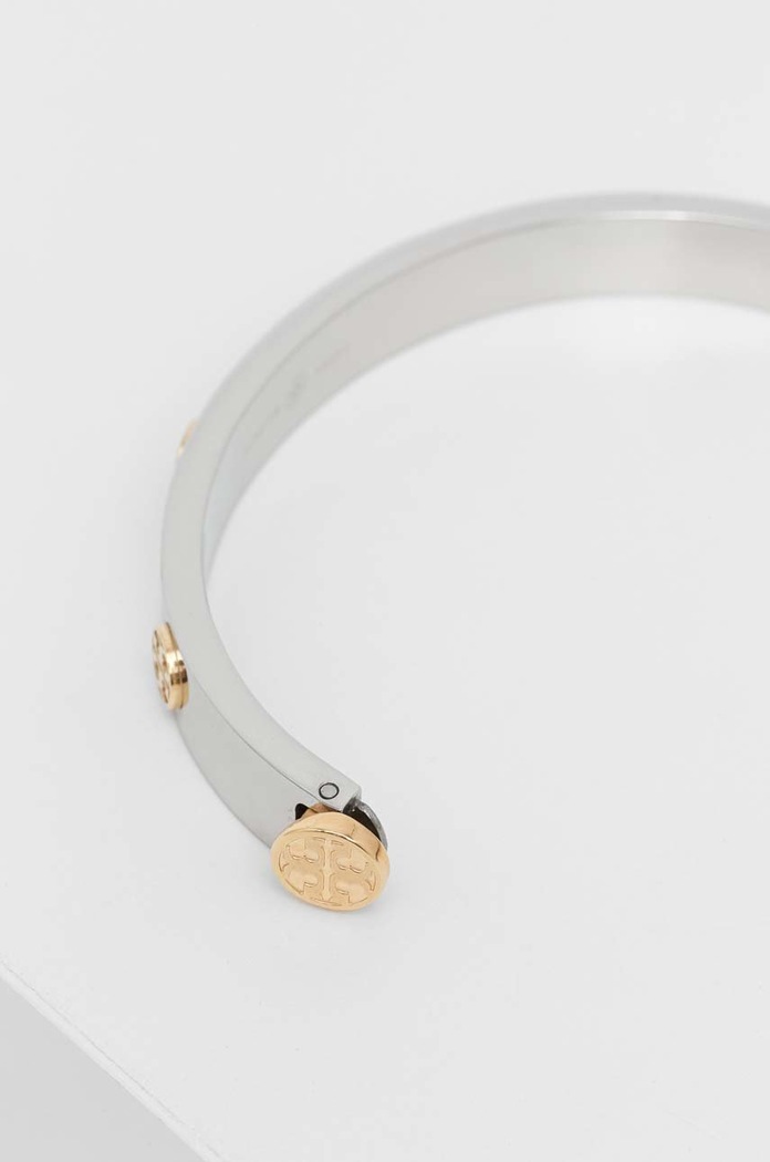 Narukvica Tory Burch Miller Stud Hinge 78420.024 srebrna AA00
