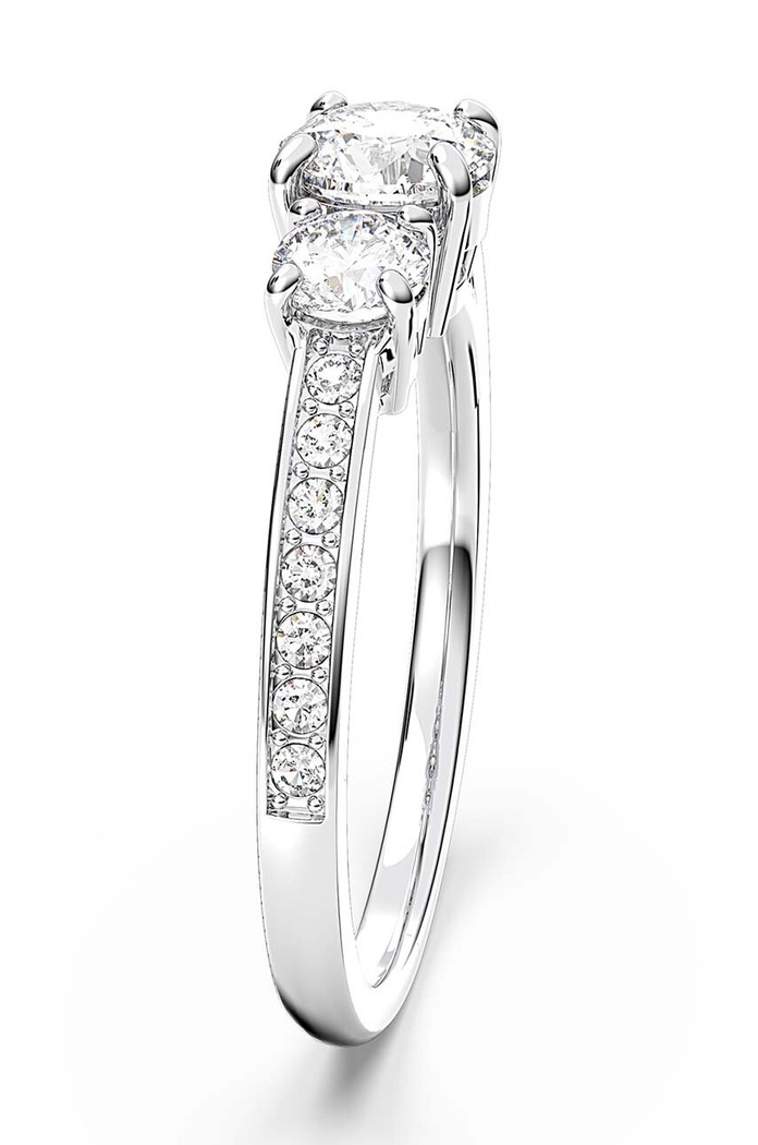 Αξεσουάρ Δαχτυλίδι Swarovski Attract Trilogy 5656289 ασημί