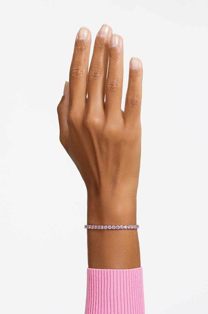 Zapestnica Swarovski Matrix 5648931 roza AA00