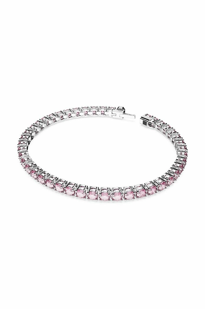 Zapestnica Swarovski Matrix roza 5648931